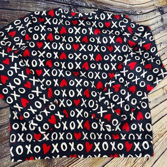 EUC. Medium JCREW XOXO long sleeve top - Picture 4 of 5